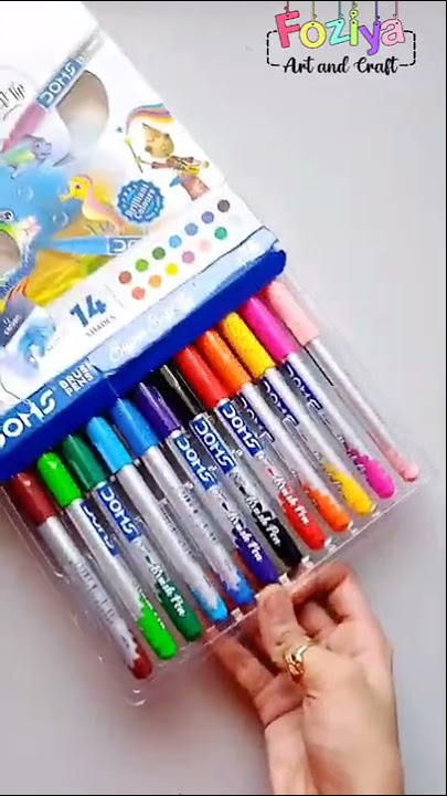 DOMS Brush Pen 14 Shades - Crafteroof