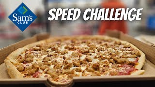 Sam's Club Large Pizza Speed Challenge