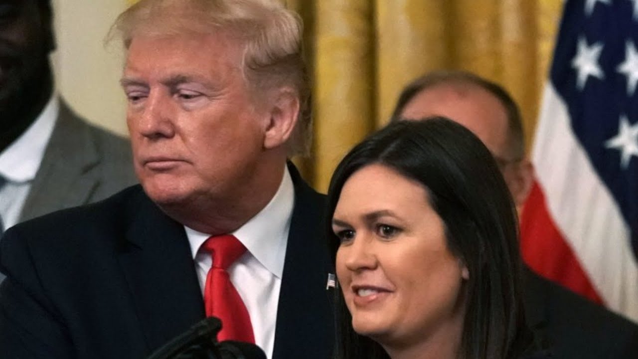 The Strange Revelation Sarah Sanders Just Made About Trump