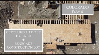 2022 Framing Collaboration Day 4 - Floor Sheeting/Wall Plating