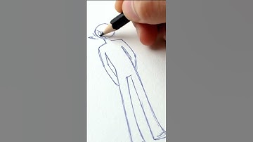 how to draw stickman easily #drawing #art #drawingtechniques #artandcraft #stickman #sketch #fanart