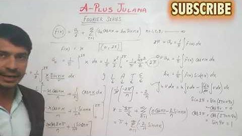 B.SC FINAL COMPLETE FOURIER SERIES CHAPTER 4 EXERCISE 4.1 REAL AND COMPLEX ANALYSIS PART 1