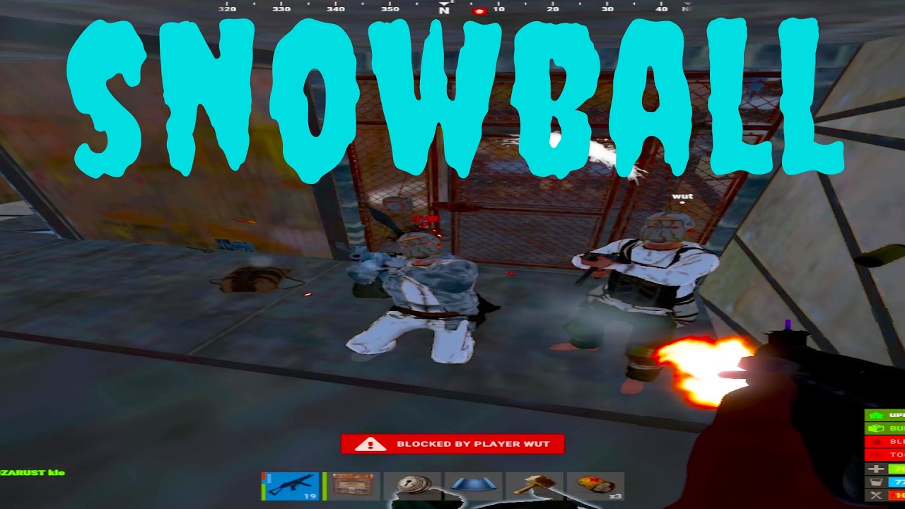 MY FASTEST SNOWBALL LEADS TO INSANE RAID DEFENSE - RUST