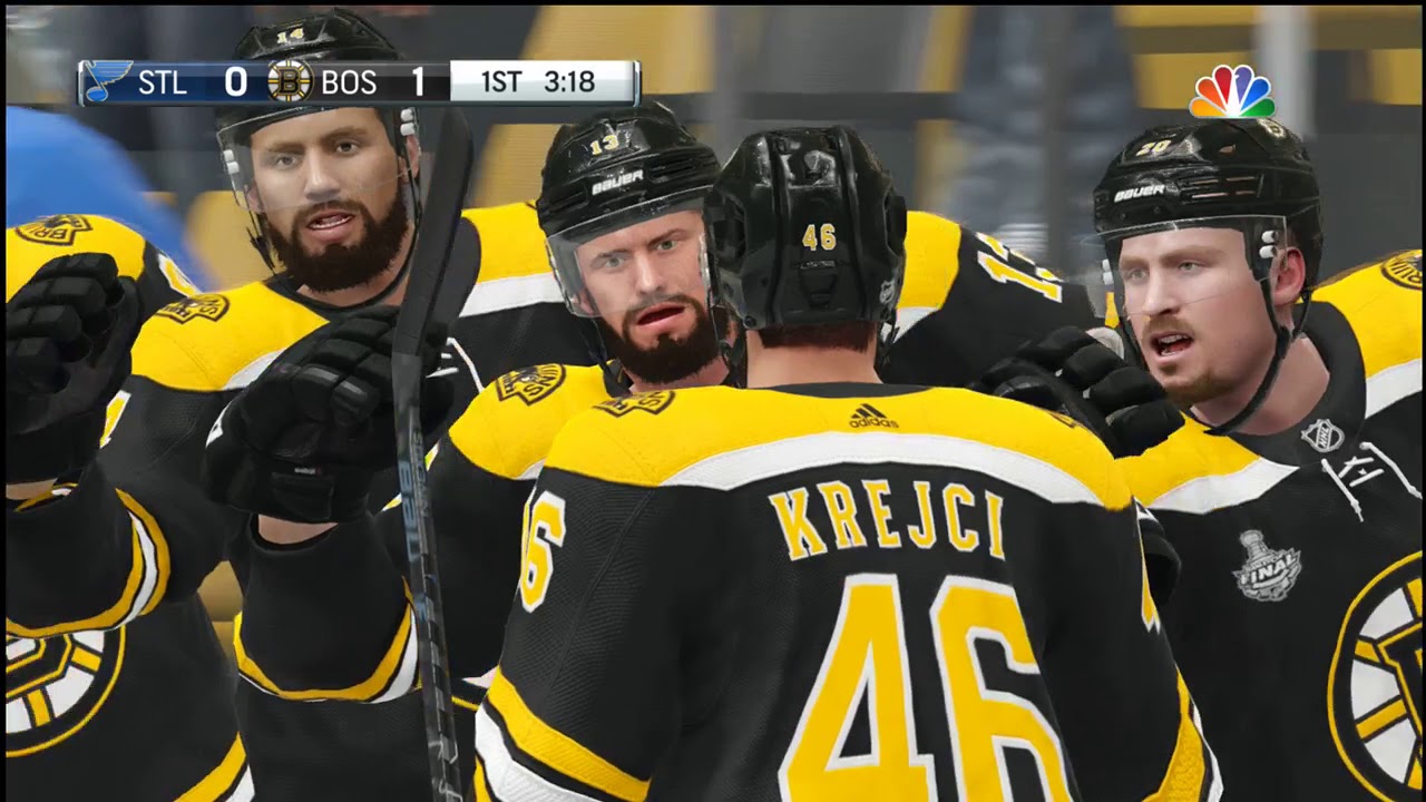 Game 7 RD 4 (St. Louis vs Boston Bruin) (EA SPORTS NHL 19) (2019 Stanley Cup Final) - YouTube