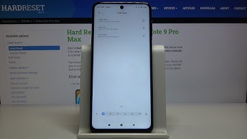 XIAOMI Redmi Note 9 Pro – Find Display Options & Change Font Size