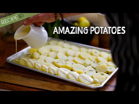 Try this technique for a Crusty Potato Gratin