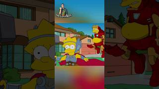 Avengers in the Simpsons #simpsons #shorts