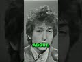 How Bob Dylan writes his songs