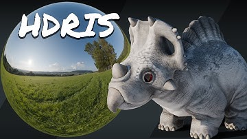 How to Add & Rotate HDRIS in Blender
