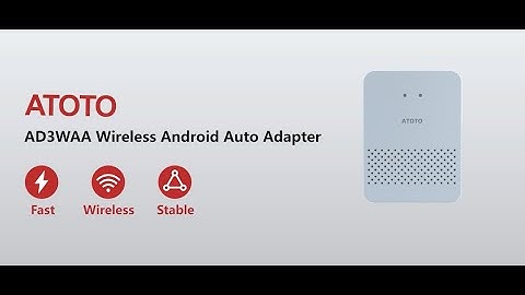 ATOTO AD3WAA Wireless Android Auto Adaptor Released!