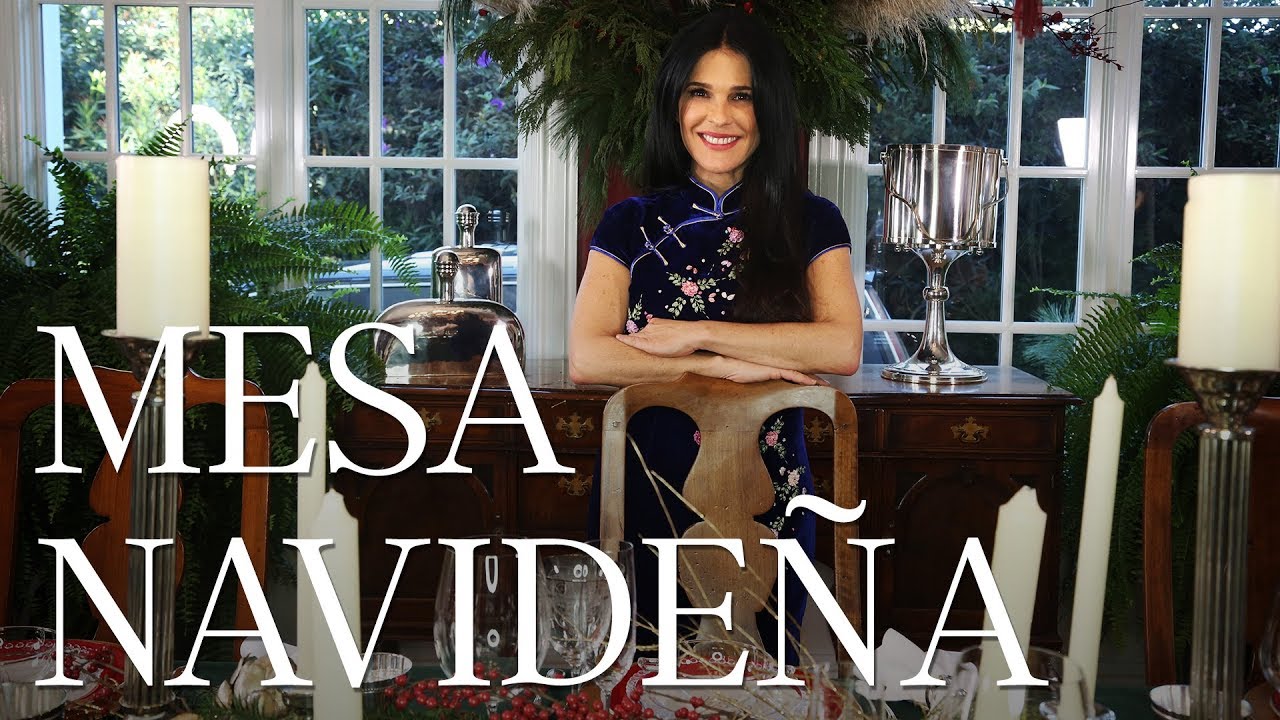Mesa navideña | Martha Debayle