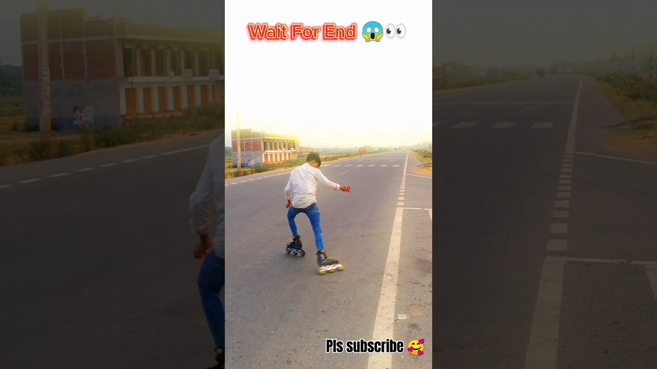 skating stunts🔚(Wait For End)😱