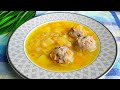 Супер суп с фрикадельками для лентяев! Простой, быстрый, вкусный!🍜🍜