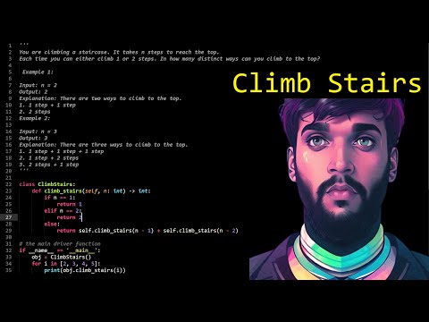 Climbing Stairs | 70 Leetcode question | Python
