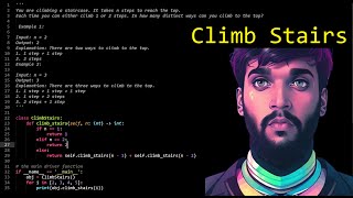 Climbing Stairs | 70 Leetcode question | Python