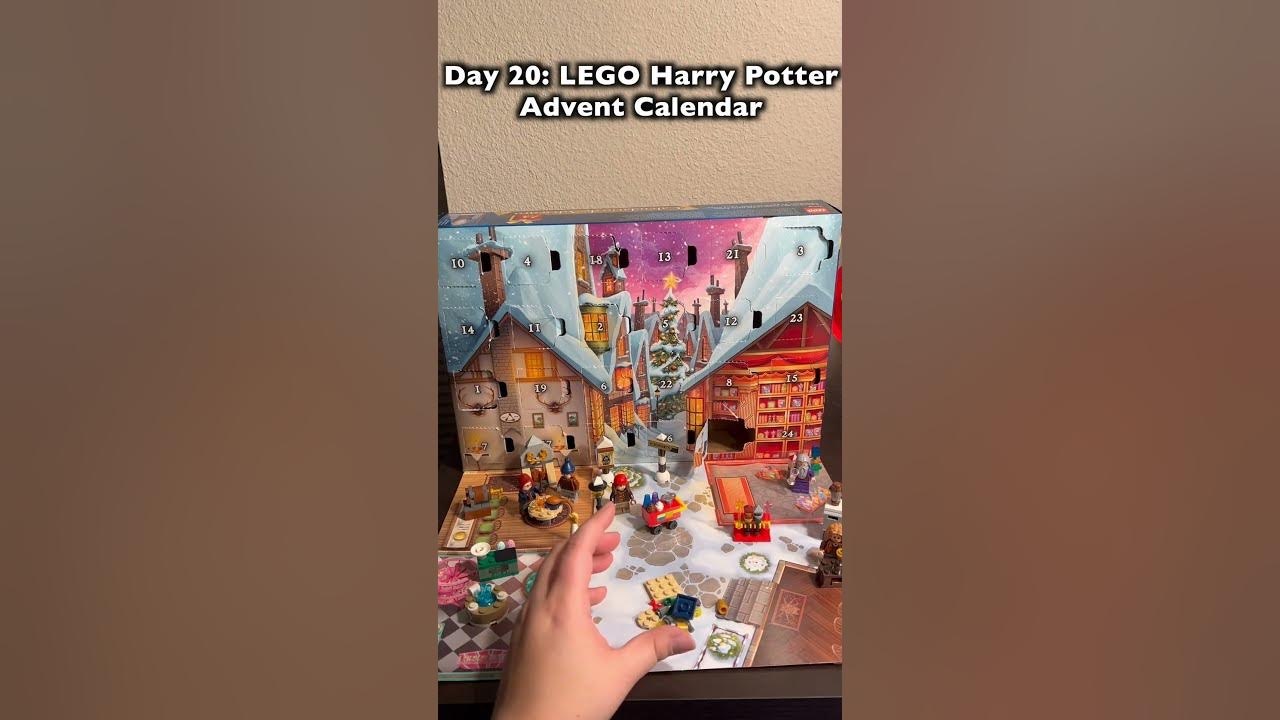 Day 20 LEGO Harry Potter Advent Calendar Costco shorts lego christmas hogwarts YouTube