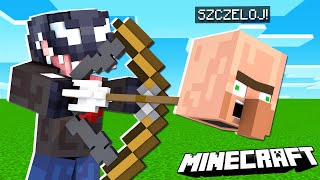 MINECRAFT, ale CUSTOMOWY ŁUK STRZELA WSZYSTKIM! *śmieszne*