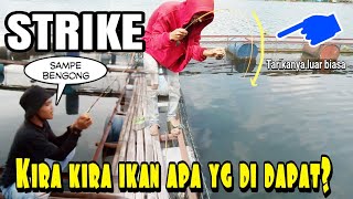 Strike fishing mania tarikan ya mantap|| ikan apa yang di dapat?