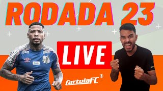 ?QUAL A MELHOR DEFESA ✅PALMEIRAS OU SANTOS✅ LIVE DA 23º RODADA | CARTOLA FC | ?