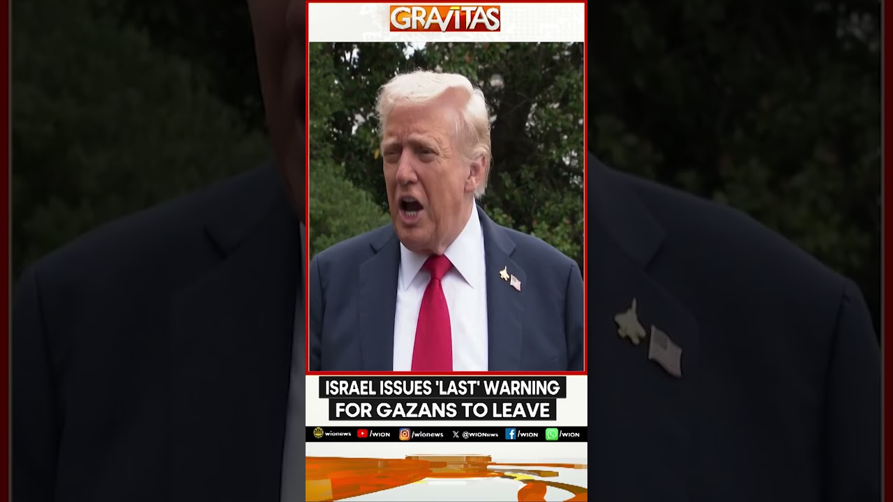 Everyone Staying In Gaza City 'Terrorist'  | GRAVITAS | WION Shorts