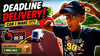 I ONLY HAD 30 SECONDS TO DELIVER THIS PACKAGE! 📦😱 ⭐