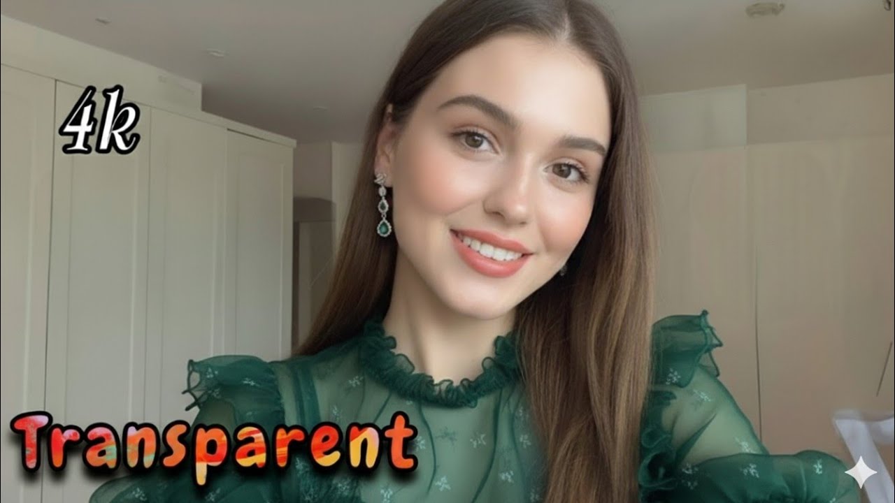 (4k USA) See-Though Lingerie & Bikini Try-On Haul  | Transparent outfit Trends 2025