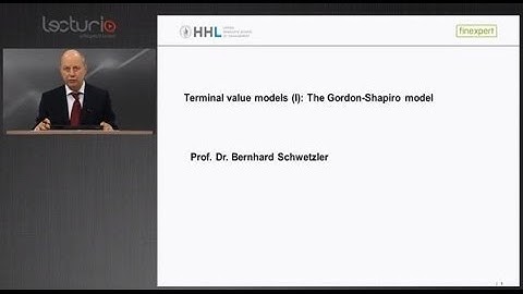 Corporate Valuation Tutorial Terminal Value Part I