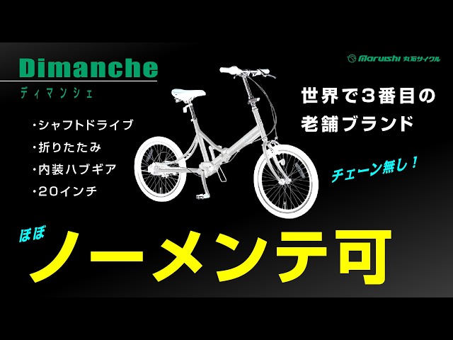 Nothing Else Like It: Maruishi Cycle's Shaft Drive + Mini Velo (20