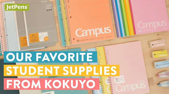 The BEST Japanese School Supplies from KOKUYO! ✨📖