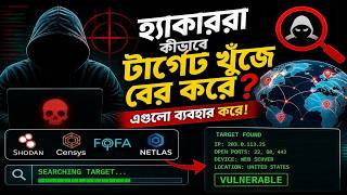Hackers Search Engine Explained 🔍 | Shodan, Censys, FOFA, Netlas Full Guide (Bangla)