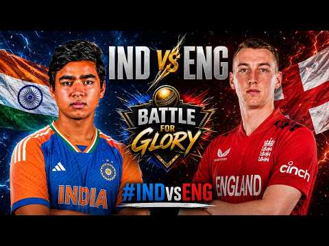 INDIA VS ENGLAND 2nd T20I LIVE Now 2026 | Cricket 26 Gameplay – Big Sixes & Last-Over Thriller