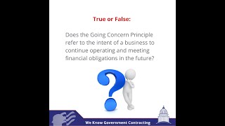Going Concern Principle True False Tip of the Day!.mp4