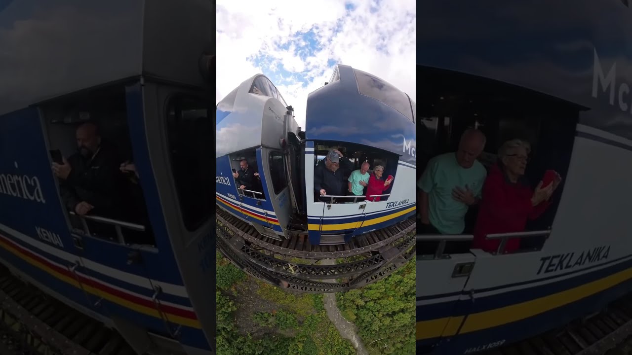 There's one stretch of this train ride where I'd tell you to stop scrolling your phone.