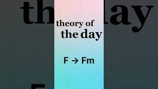 One chord changes everything. F → Fm
