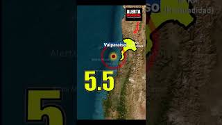 🌍 Sismo de 5.5 en Valparaíso, Chile