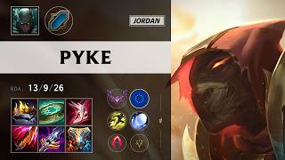(Jordan) Pyke ARAM - EUW Master Patch 26.14