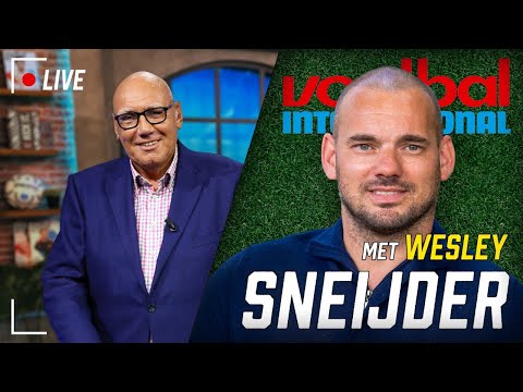 Voetbal International LIVE met Wesley Sneijder