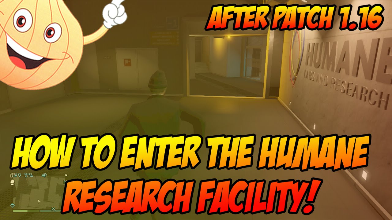 GTA 5 Online How To Enter The Humane Research Facility! (Works After