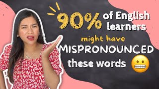 English Words you're (probably) pronouncing WRONG! 🚫 | Improve your English Pronunciation