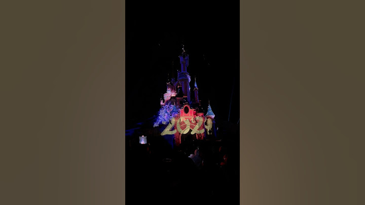 2023-2024 New Years Eve Fireworks at Disneyland Paris