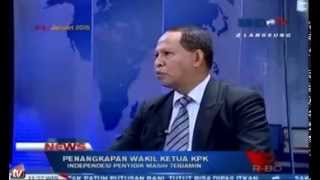 Sindotv penangkapan Wakil Kpk  Alfons Loemau Jan 232015