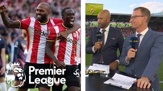 Brilliant Brentford batter tattered Tottenham Hotspur | Premier League | NBC Sports