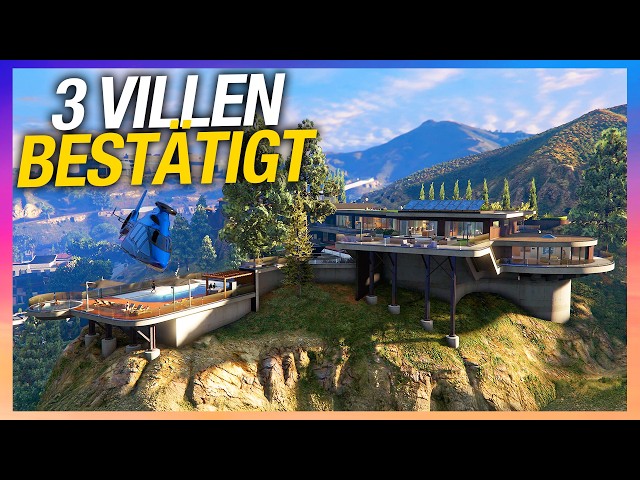 Neuer VILLA DLC Trailer - 3 NEUE Villen, Autos, Garagen & mehr! | GTA Online Winter Update News