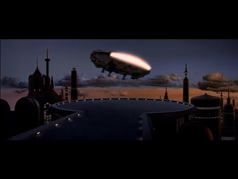 The Empire Strikes Back 1980 | Leia and the others escape from Cloud City | Original |