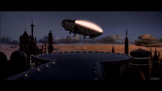 The Empire Strikes Back 1980 | Leia and the others escape from Cloud City | Original |