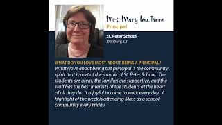 Principal Profile: Mrs. Mary Lou Torre, St. Peter School, Danbury, CT