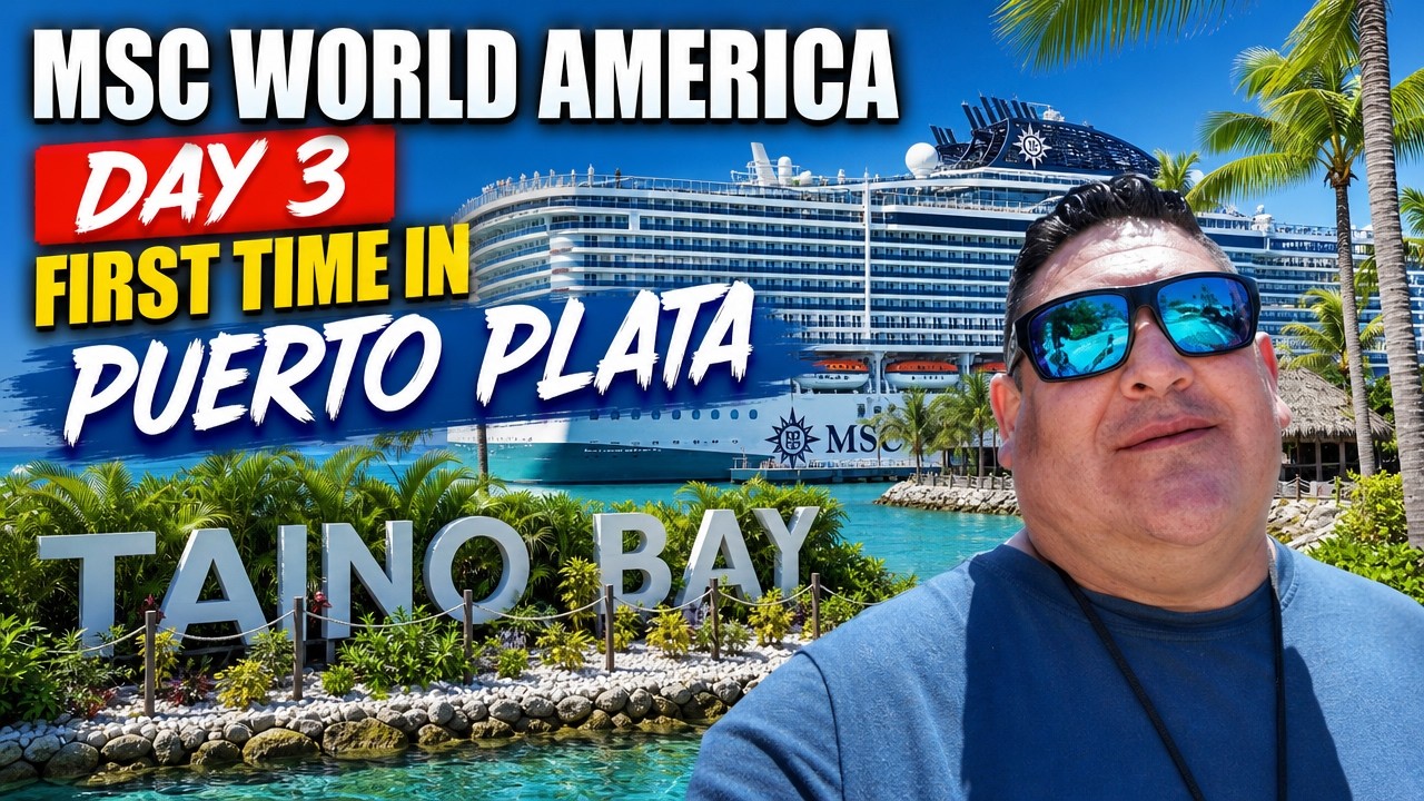 We Weren't Expecting This at Taino Bay! MSC World America Day 3