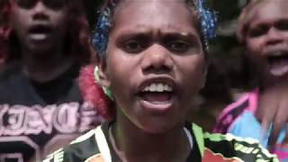 Ihhp artists jess, danzel, jjay & syd worked in angurugu community
alongside the eylandt band, east arnhem sport rec, rangers school to
create t...