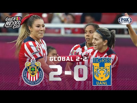 ¡Qué remontada! Chivas elimina a Tigres, y va a la final | Guadalajara 2-2 Tigres | Liga Femenil MX