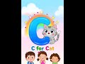👉 C for Cat 🐱 | ABC Song for Kids | Learn Alphabet | Tiny Tales #shorts